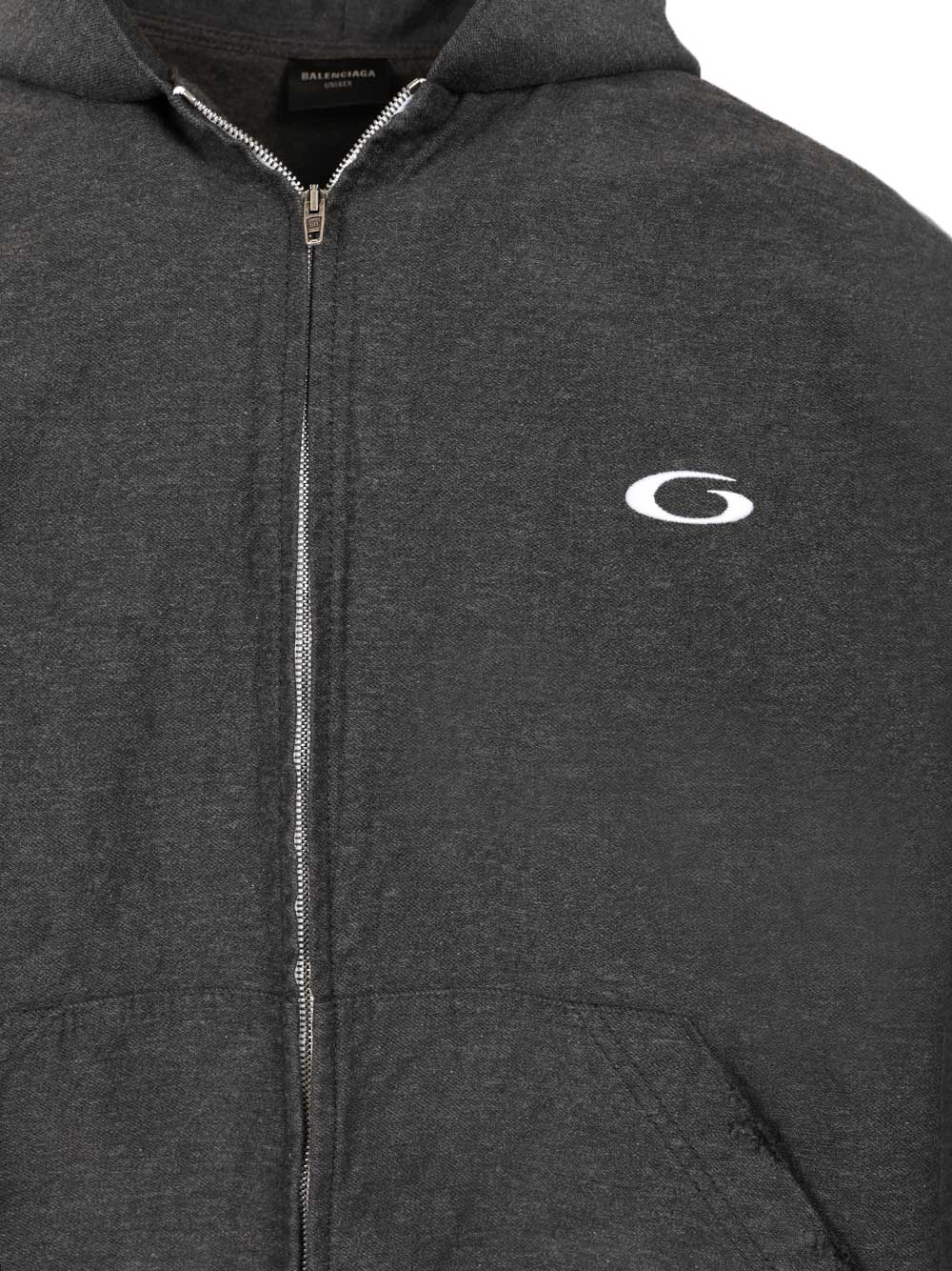 Balenciaga Trompe L'œil Hoodie Giacche - Grey | 9f2a49f575c48a8bfc739a1651506546db612e07
