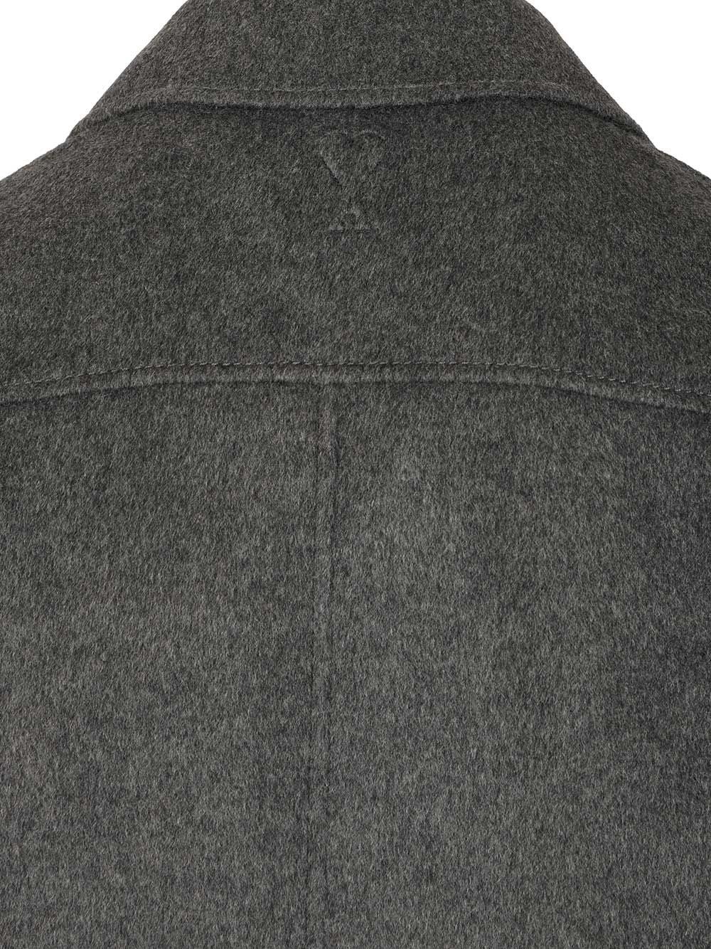 Ami Car Coat Coats - Grey | 0ea10af7ebfadf6929bb438e510dcb33b14e7f55
