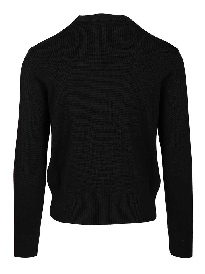 Ami Ami De Coeur Sweater Knitwear - Nero | d6118b110f982ae88fe30bc8b90f64526624e176