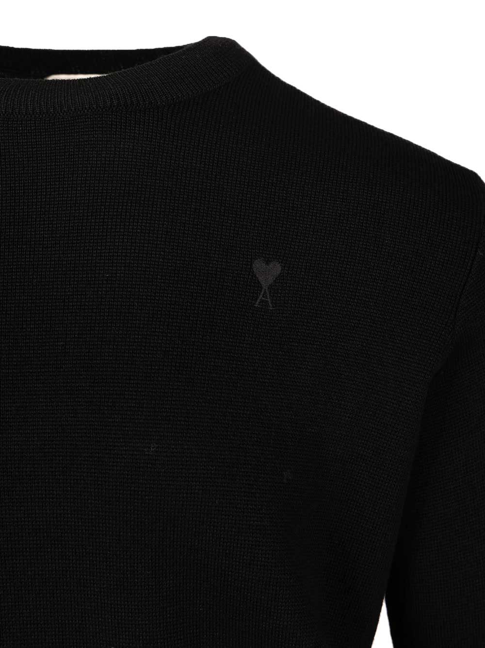 Ami Ami De Coeur Sweater Knitwear - Nero | ff8620292364a2e5e36ceac034faaff4b2e59143