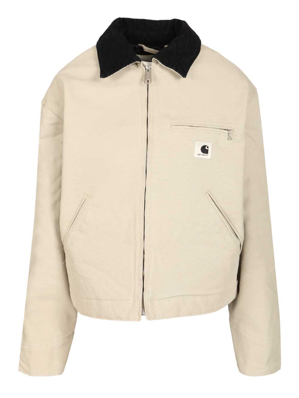 Carhartt Wip Women's Og Detroit Jacket Giacche - Grey | 893c005e4bce9b8f350a0261b4ce2bc34fe65c68