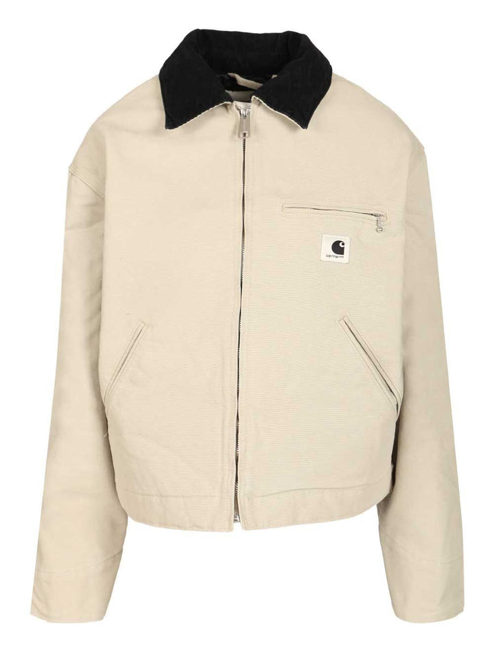 Carhartt Wip Women's Og Detroit Jacket Giacche - Grey | 893c005e4bce9b8f350a0261b4ce2bc34fe65c68