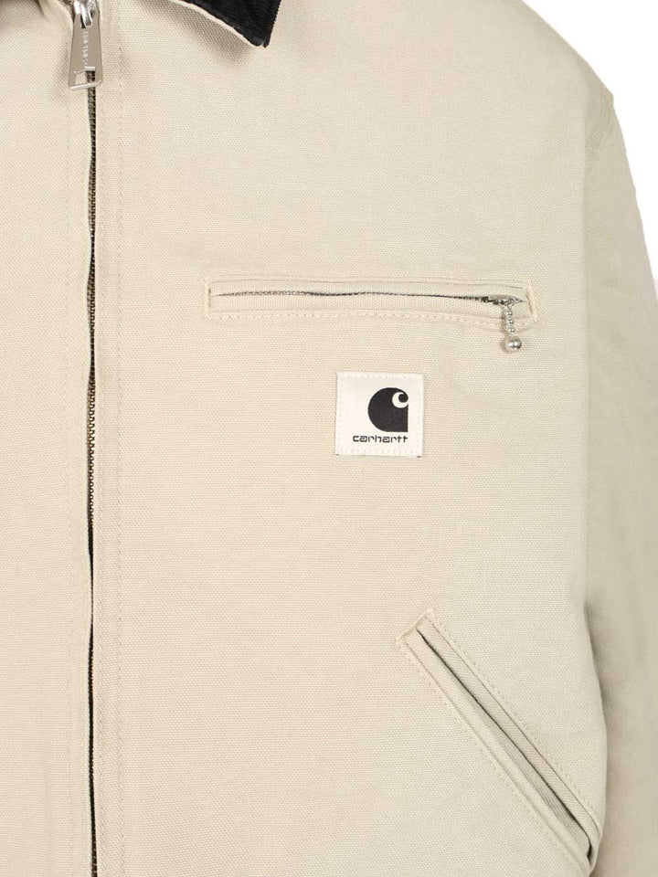 Carhartt Wip Women's Og Detroit Jacket Giacche - Grey | b3f7f3a0d024af816ad7417cf457ec259d2e9f37