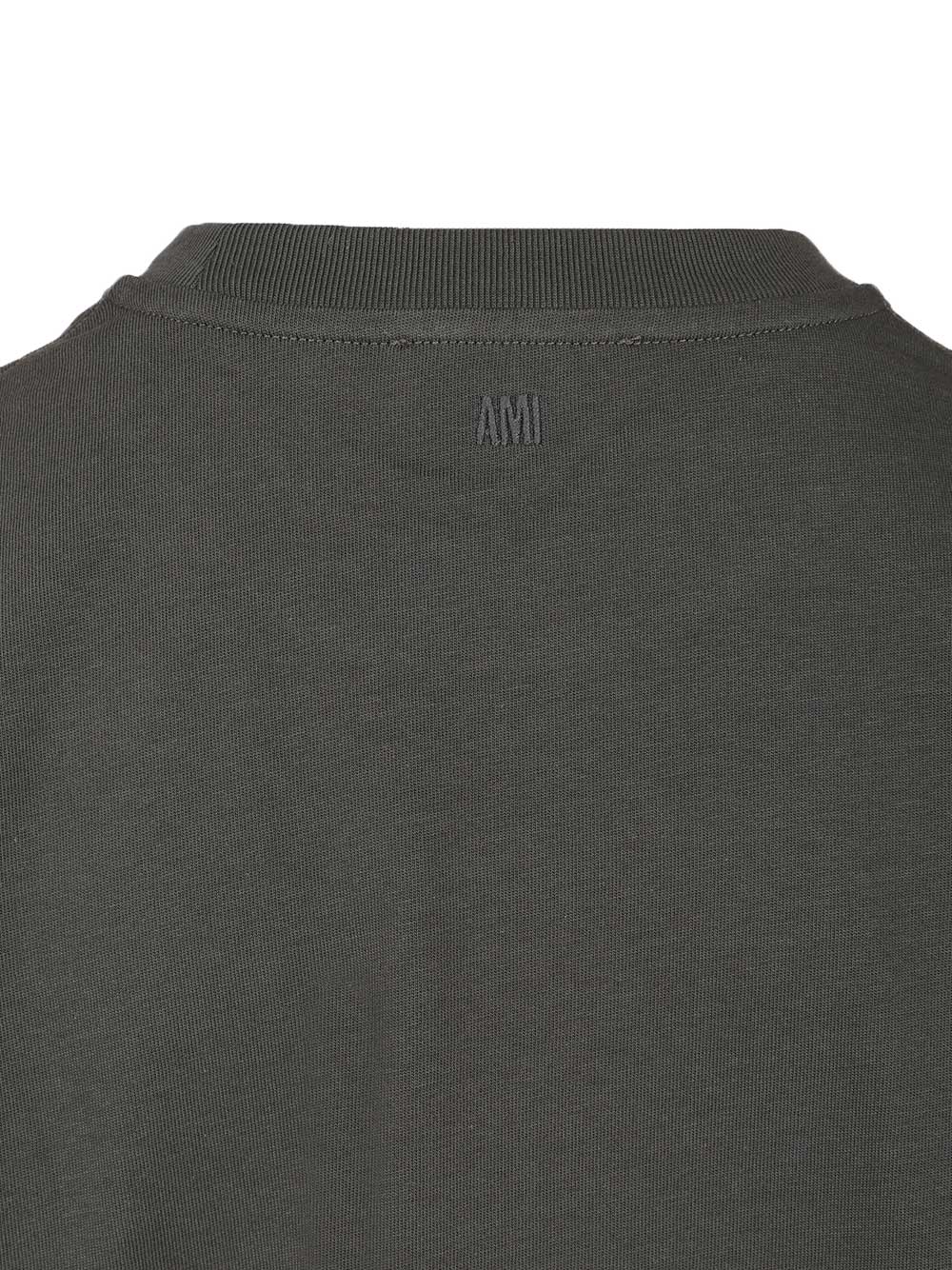 Ami Cotton T-Shirt - Nero | 313ca14d33e49d6c34d3e523564ff210a754867a