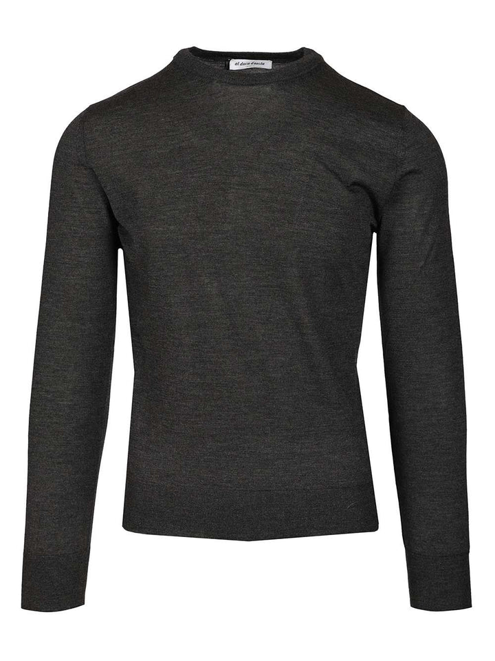 Al Duca D'Aosta 1902 Crewneck Sweater Knitwear - Grey | cd6167038ae3df03790a87fdbd1942c2852657c7