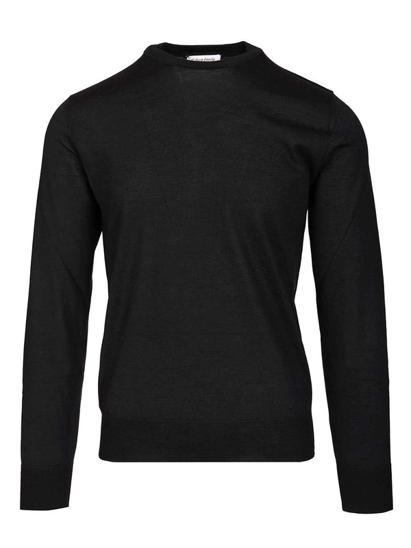 Maglione Girocollo Maglieria Blu