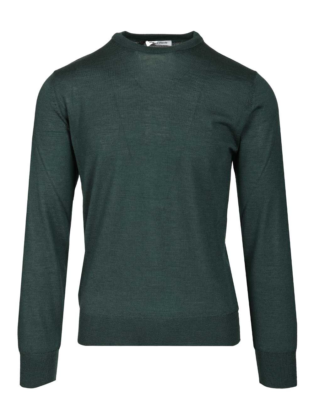 Al Duca D'Aosta 1902 Crewneck Sweater Knitwear - Verde | 70236ea2308b364ae733809876dd77e9c57d1e42