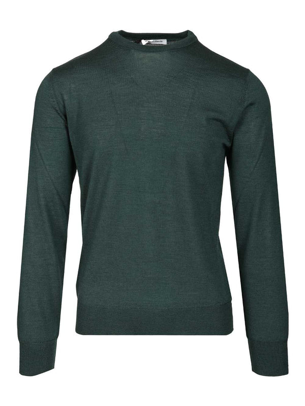 Maglione Girocollo Maglieria Verde