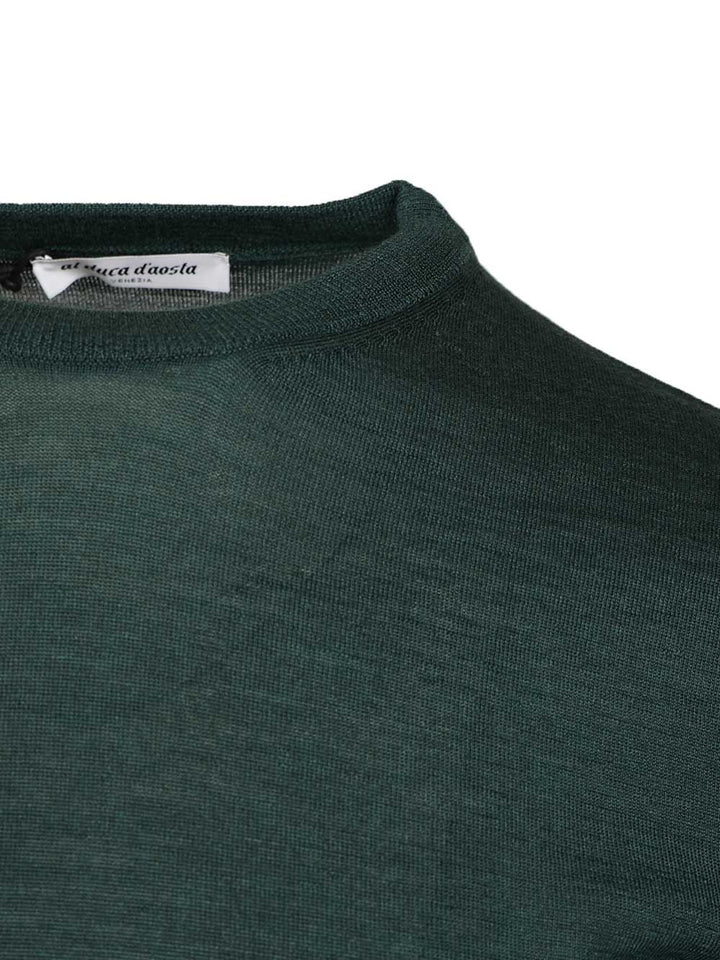 Al Duca D'Aosta 1902 Crewneck Sweater Knitwear - Verde | 439ba39a176a062c300faa7d61930064aa6a89a8
