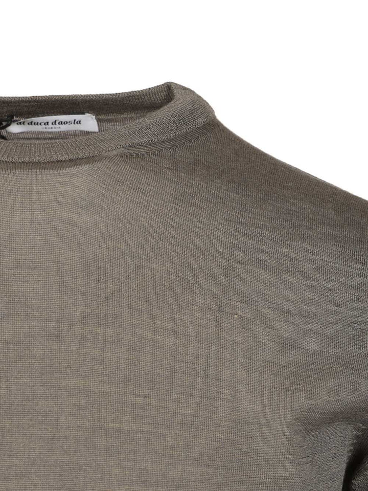Al Duca D'Aosta 1902 Crewneck Sweater Knitwear - Grey | 245d18fb70584d0a78ecf36276fa43b0010e54a3