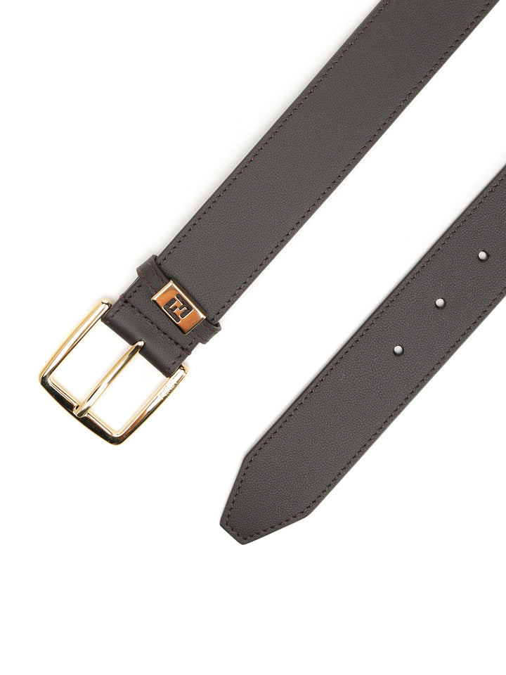 Fendi Leather Belt Cinture - Marrone | 9b5af392012e1163d7f4d14a6de5cfa05e88ad9a