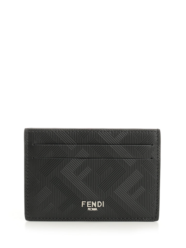 Fendi Slim Fendi Shadow Wallets - Nero | 79acb996ad7ed25bff0b527670397c662f528168