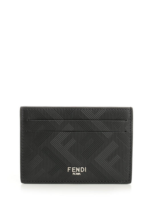 Slim Fendi Shadow Wallets Nero