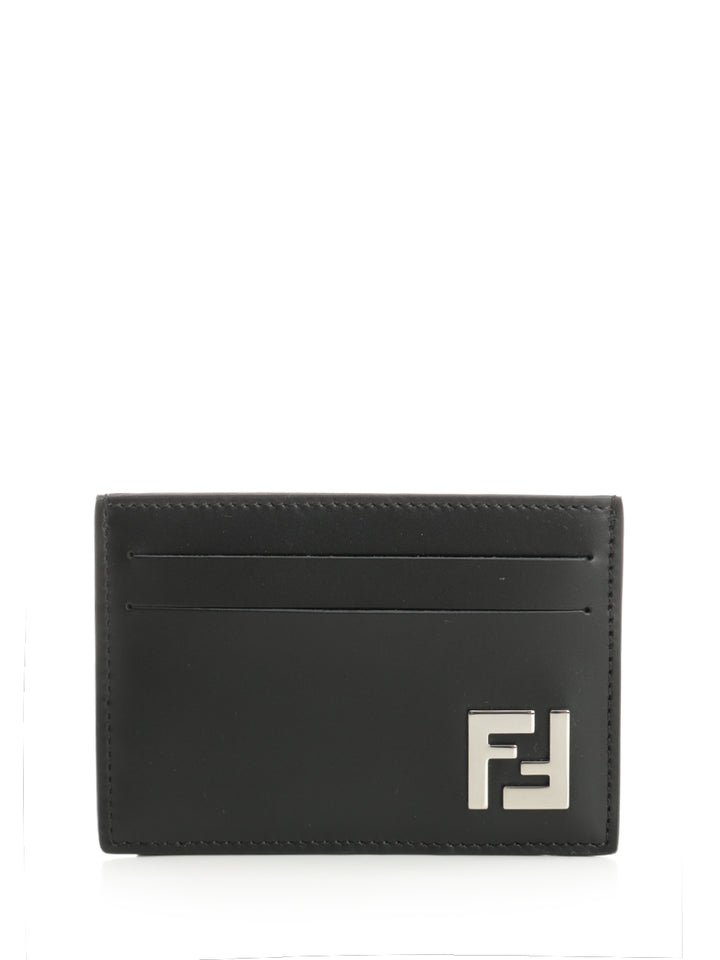 Fendi Slim Squared Ff Wallets - Nero | 0531ef6e06bfa6050725b4ac6030d1d6362051d7