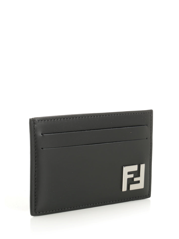Fendi Slim Squared Ff Wallets - Nero | 744cd0afe97ae516e94447bcaf7c641c909bf117