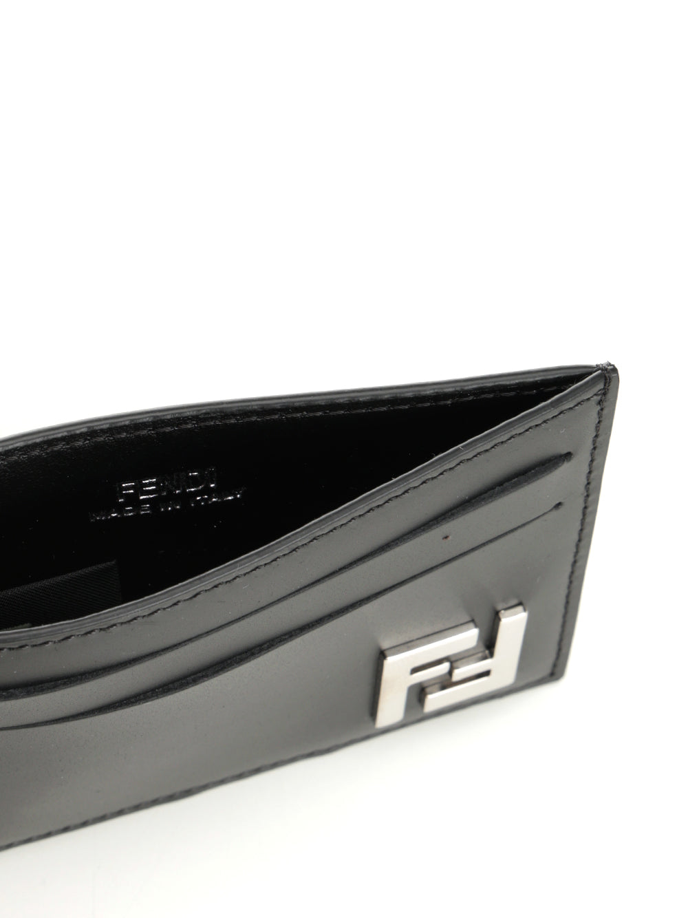 Fendi Slim Squared Ff Wallets - Nero | cc7cc8f4856dfaaae7d61f1f73015370c06bb43f