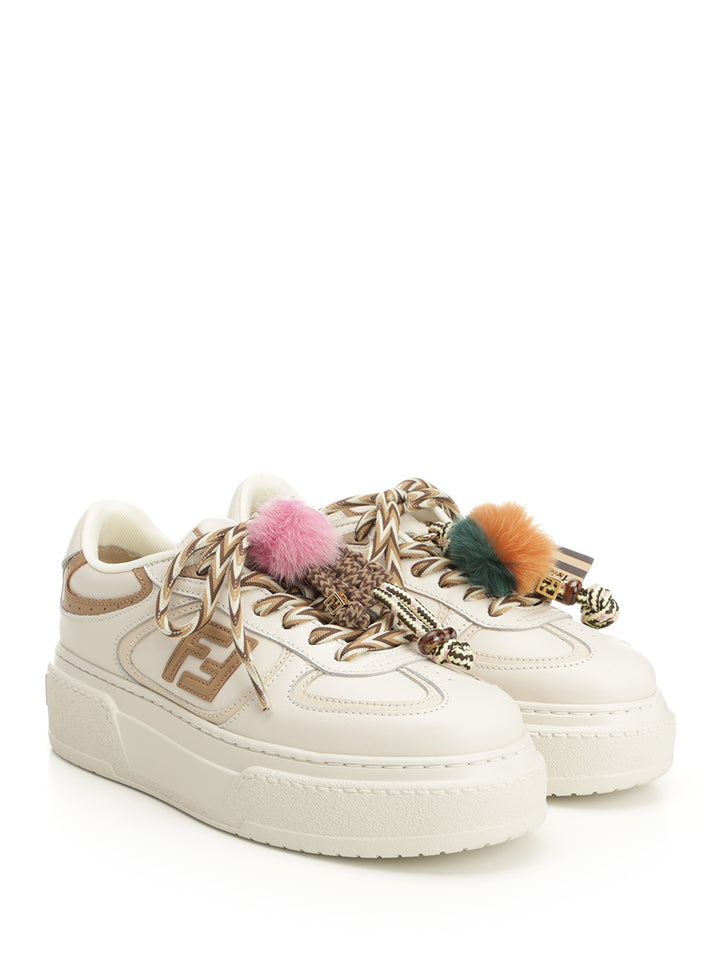 Fendi Fendi Match Sneakers - Bianco | b6f46f2dfc50b4c6b5d290681c6646f9ac7ca213