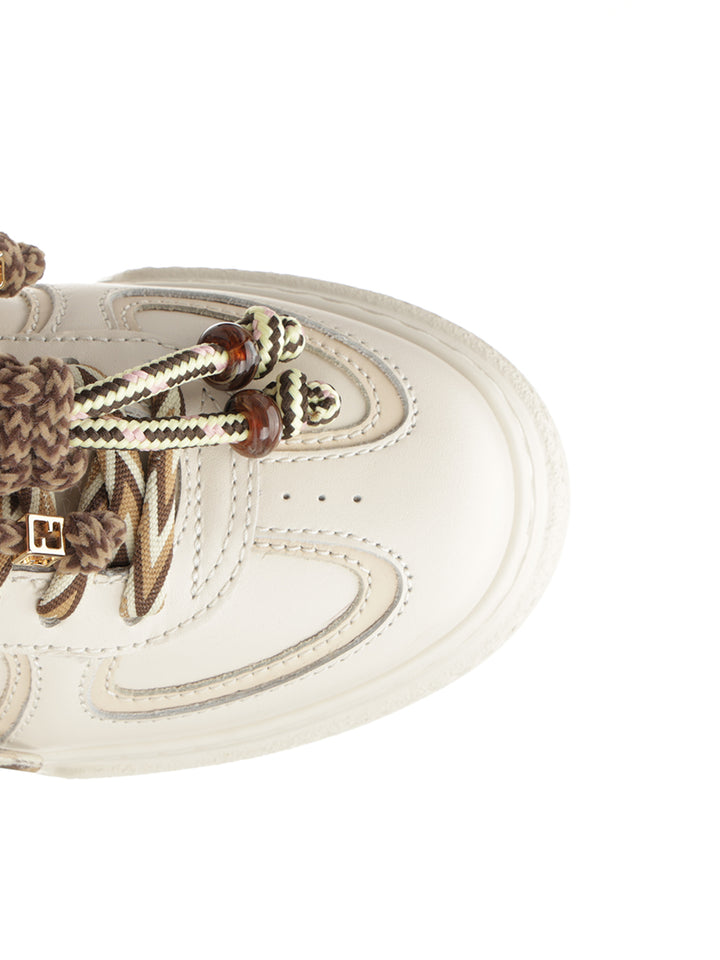 Fendi Fendi Match Sneakers - Bianco | 750c7037400a7662776076f177e8a9a5fa75bcad