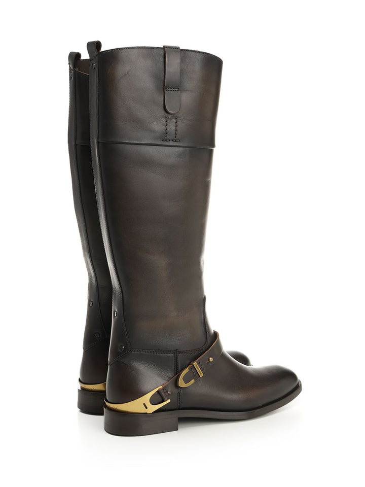 Golden Goose Deluxe Brand Charlie Boots - Marrone | a6d377b78037a6606eb7edca713a0bb807d33cd9