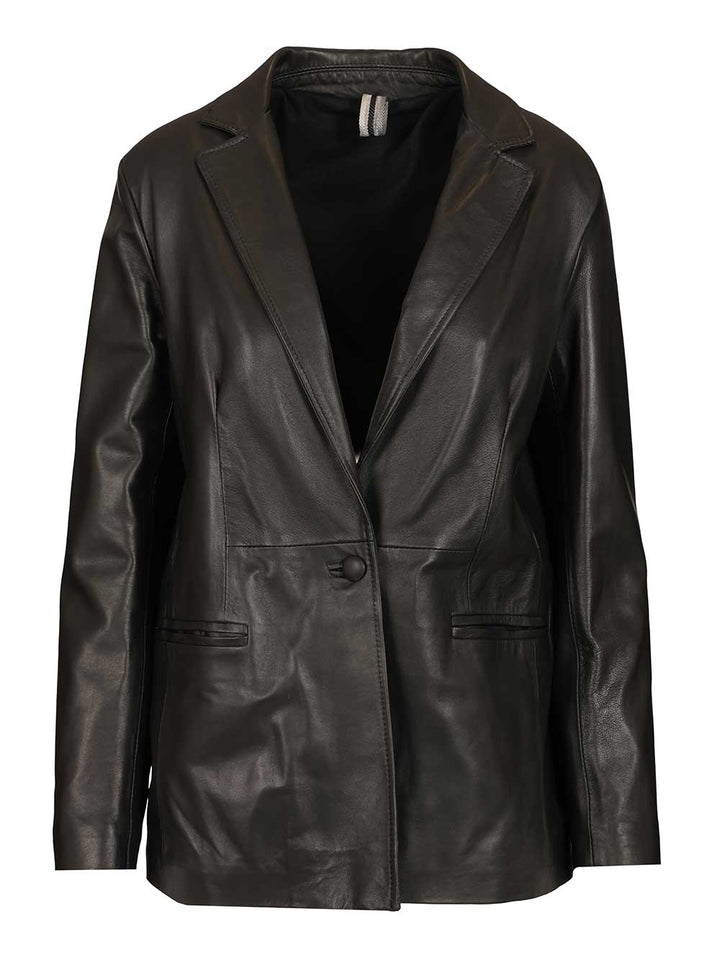 Dfour Single-Breasted Blazer Giacche - Nero | a00764d9ef856465d2d8dc8a777f5bfec486d254