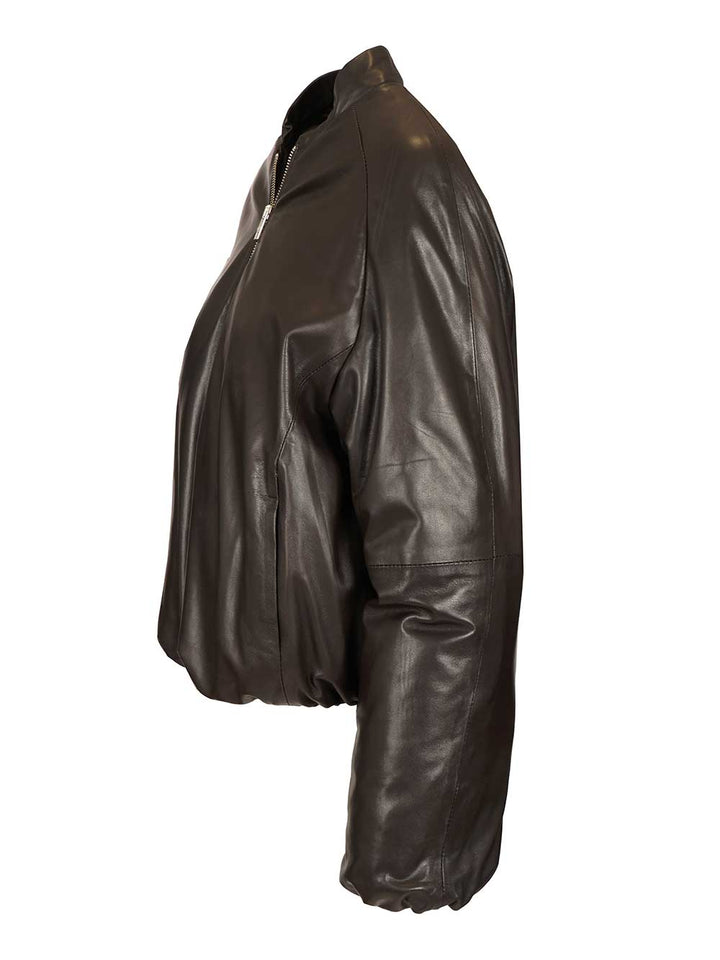 Dfour Padded Bomber Jacket Giacche - Marrone | be97cf23d0dd89fadff491169041a41ce2bb26e1