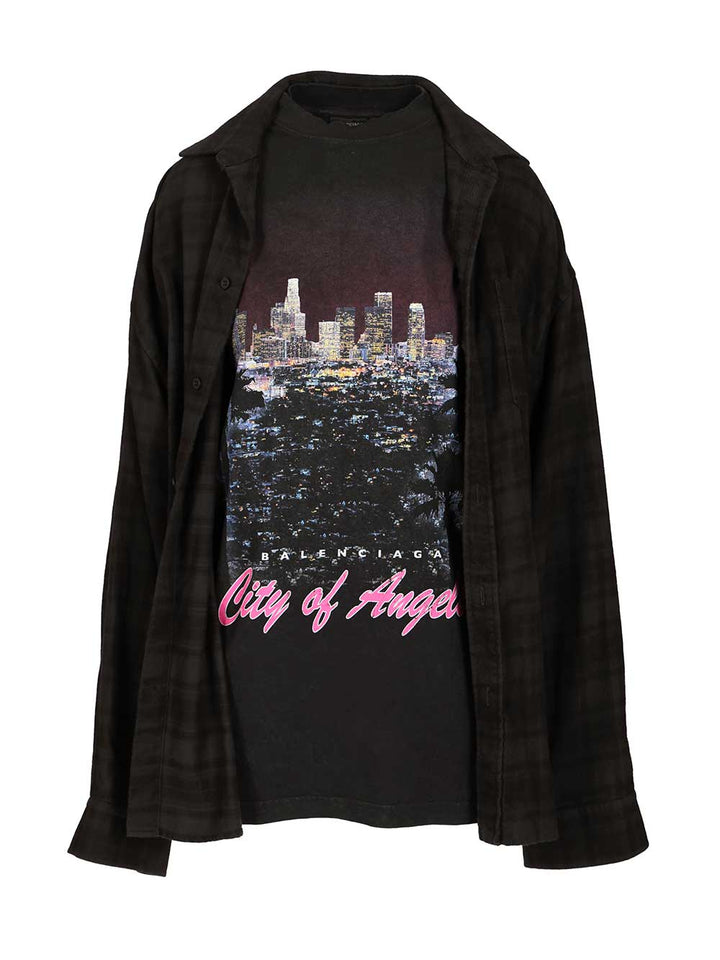 Balenciaga Layered Shirt Shirts - Nero | 0bf625a3d73ff693187ef5636c2b6129b3840e59