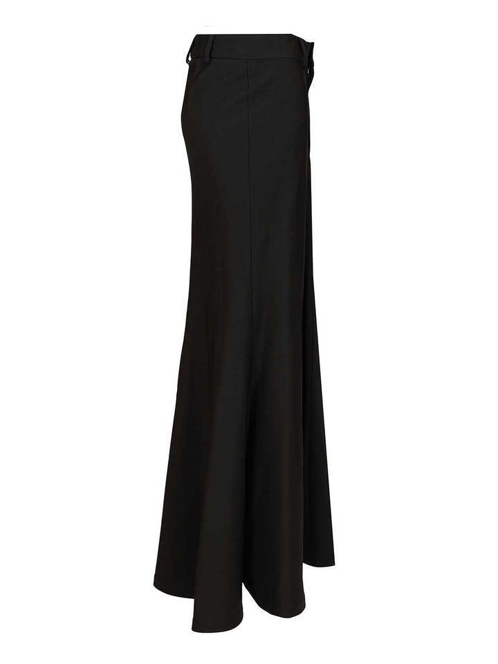 Balenciaga Godet Maxi Skirt Gonne - Nero | 9afae3ed7797bfff7f571c03e07384a63e895f0d