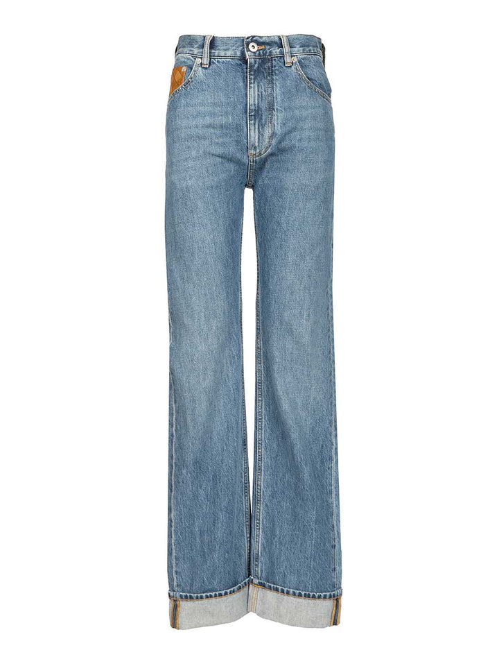 Bottega Veneta Straight-Leg Jeans - Blu | e5549c7e6256b75eb8f5c75cdf5641f32bbe4deb