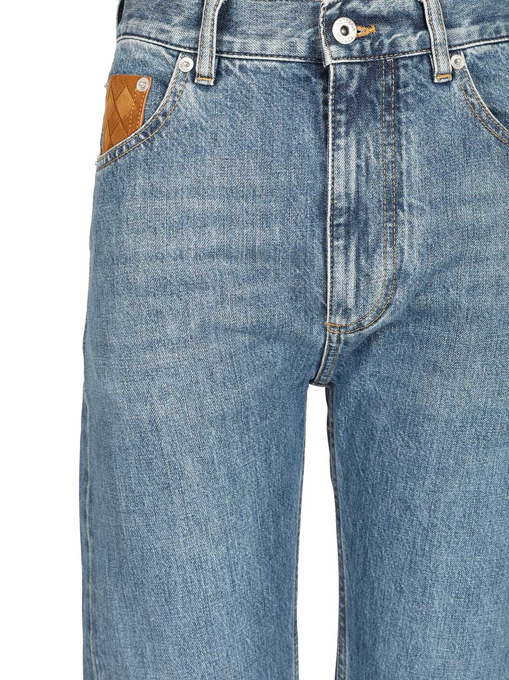 Bottega Veneta Straight-Leg Jeans - Blu | 1a1974694ceb4af488c96971f88eec6696370bc6