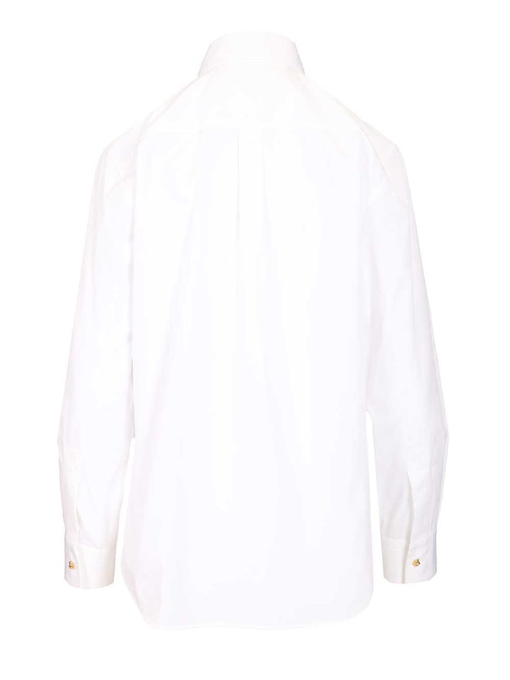 Bottega Veneta Cotton Shirt Shirts - Bianco | a440801796385227dfea70096482c81061280e49