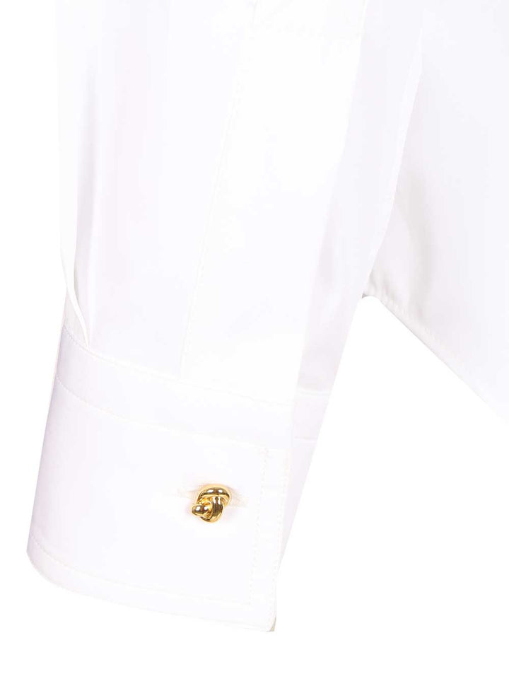 Bottega Veneta Cotton Shirt Shirts - Bianco | 3a5cd2c96bed0758245293e26b427092e6e66716