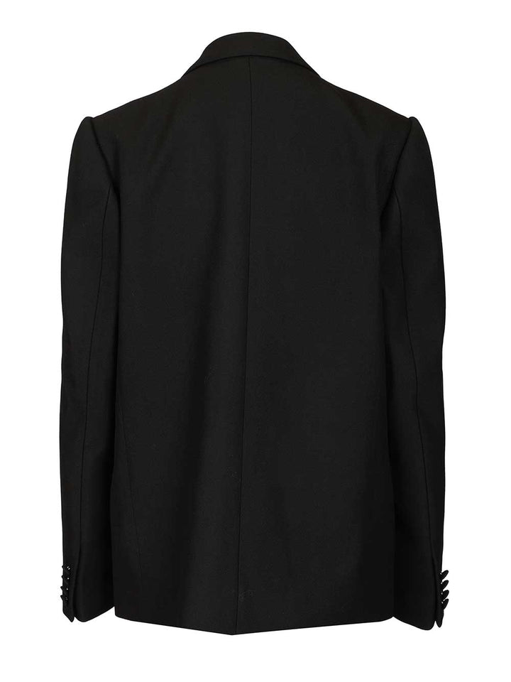 Acne Studios Double-Breasted Jacket Giacche - Nero | 10e9a310790ca7f3410933561e982dc260d8a9e1