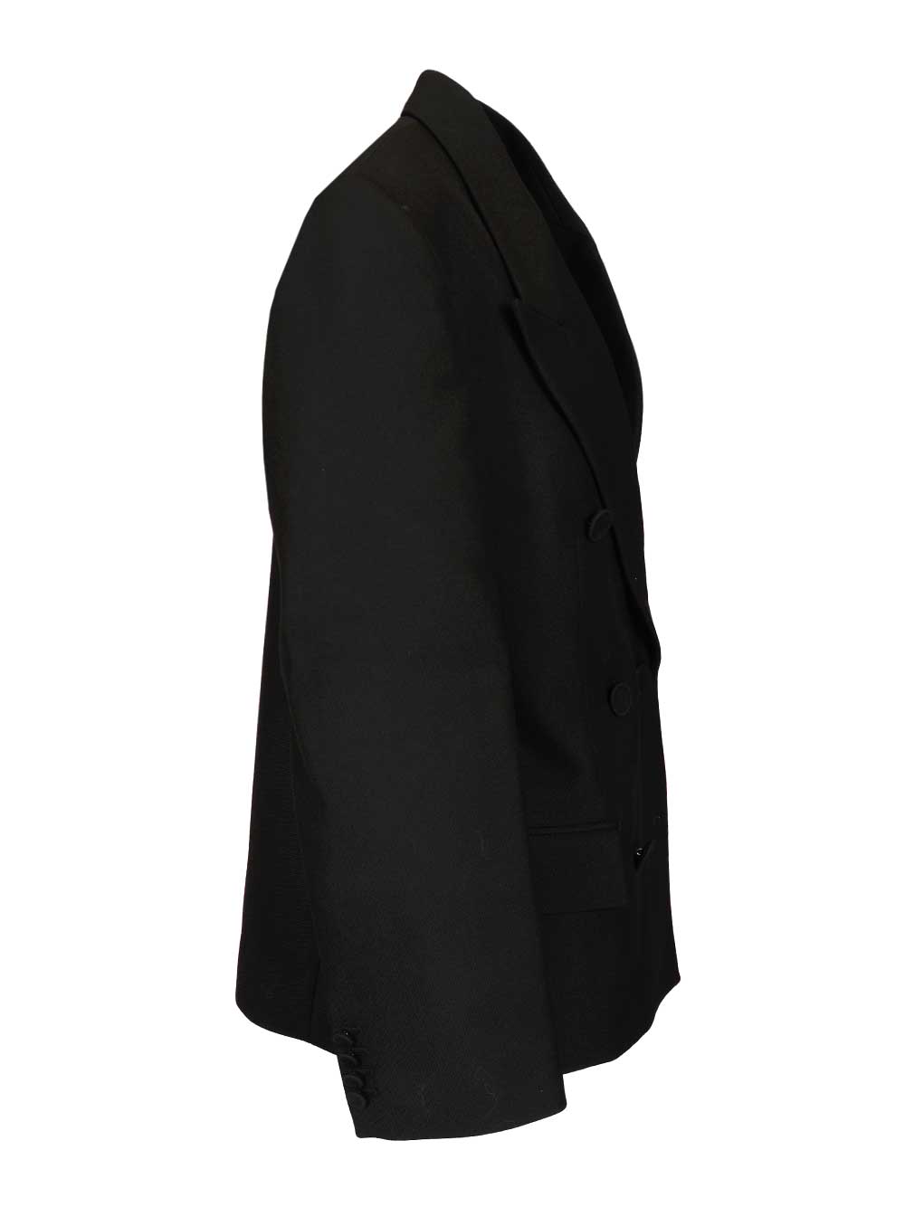 Acne Studios Double-Breasted Jacket Giacche - Nero | f118fed2579cc7b6e587be86deba517cd938cbf3