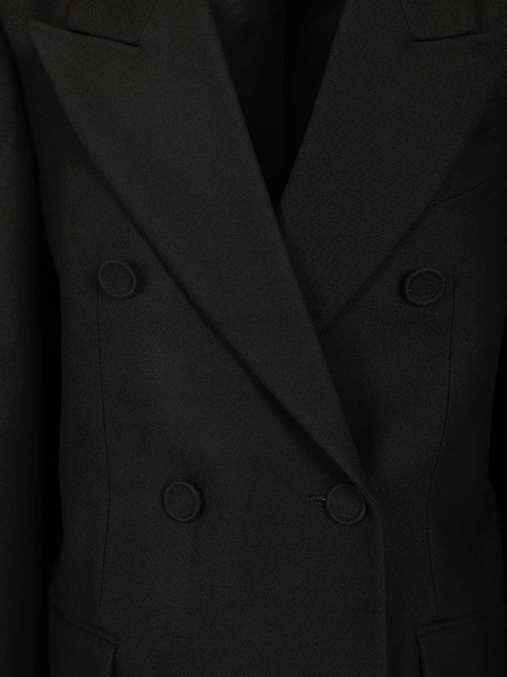 Acne Studios Double-Breasted Jacket Giacche - Nero | 206db0ab083aa3264be21d7433b35663188a5ccf