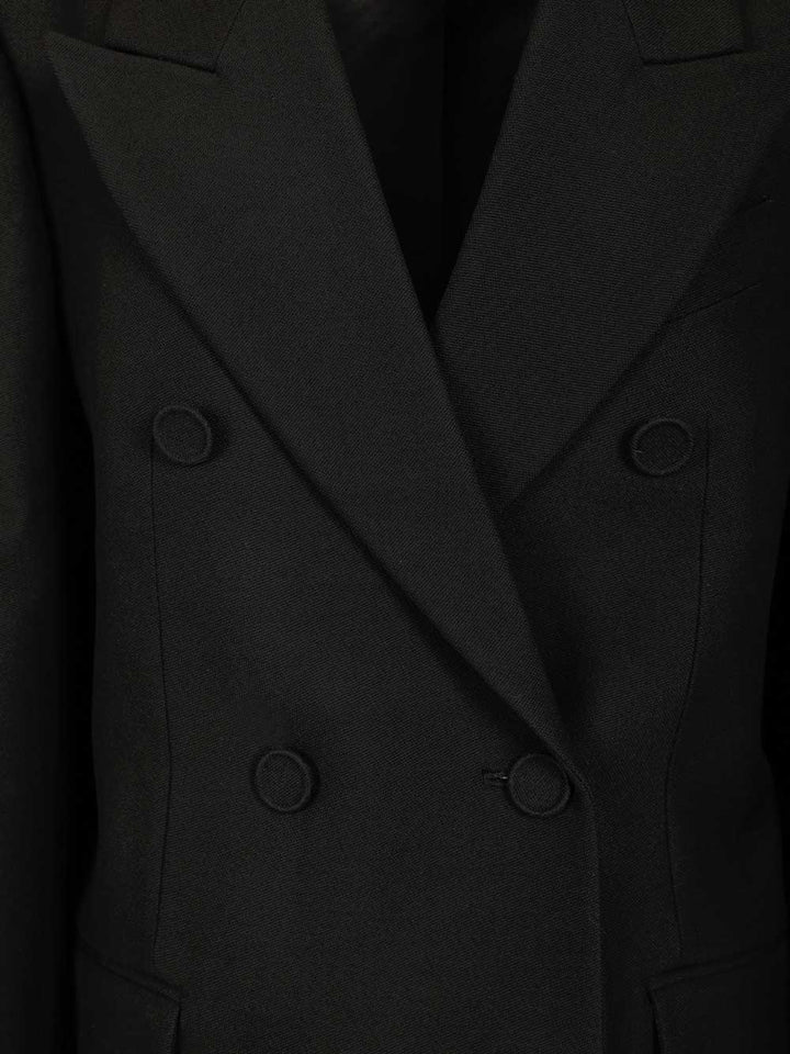 Acne Studios Double-Breasted Jacket Giacche - Nero | 206db0ab083aa3264be21d7433b35663188a5ccf