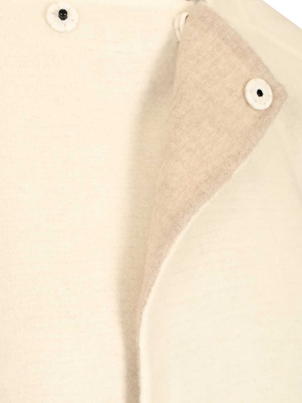 Rick Owens Island Jacket Coats - Bianco | e1046547a0b182257675c3209138a0cb5e989730