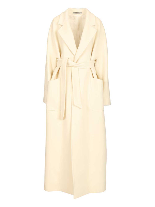 Charlize Long Coat Coats Bianco