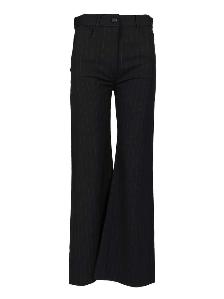 Acne Studios Pinstriped Trousers Giacche - Blu | bbf565fd4dafba300bcba65afc102ae051fe4448