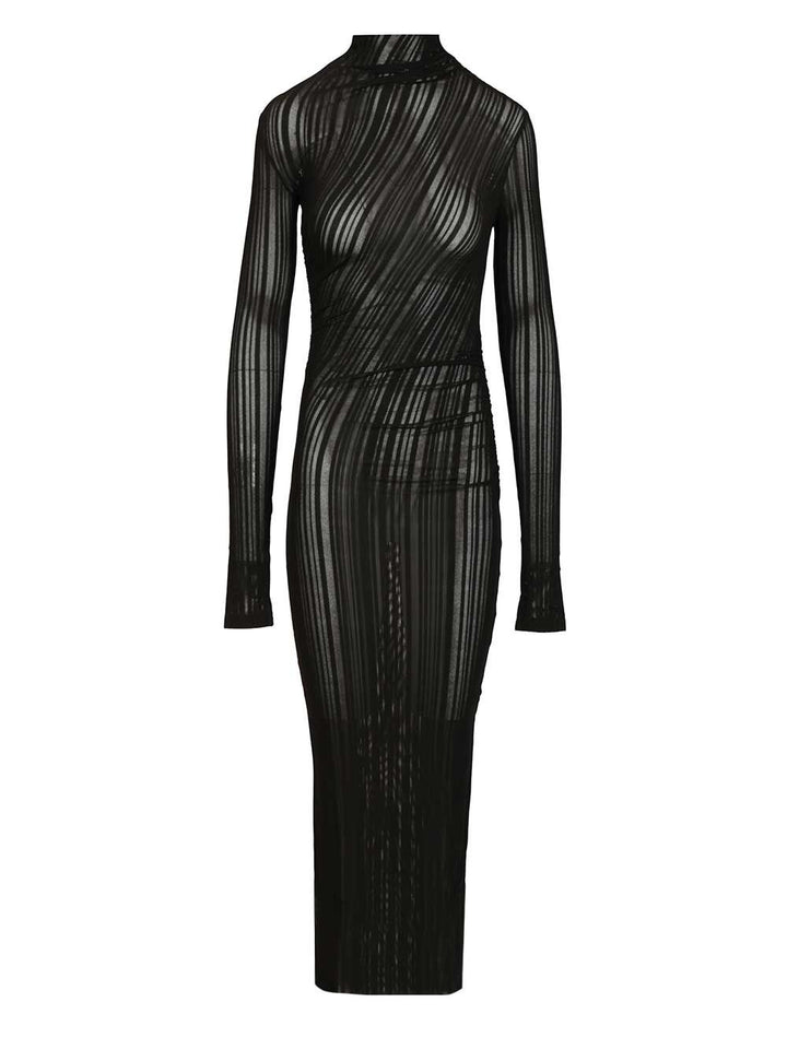Amazuin Olga Long Dress Abiti - Nero | 50461faf8e1ac12b519910f3e6afca698aab7cf3