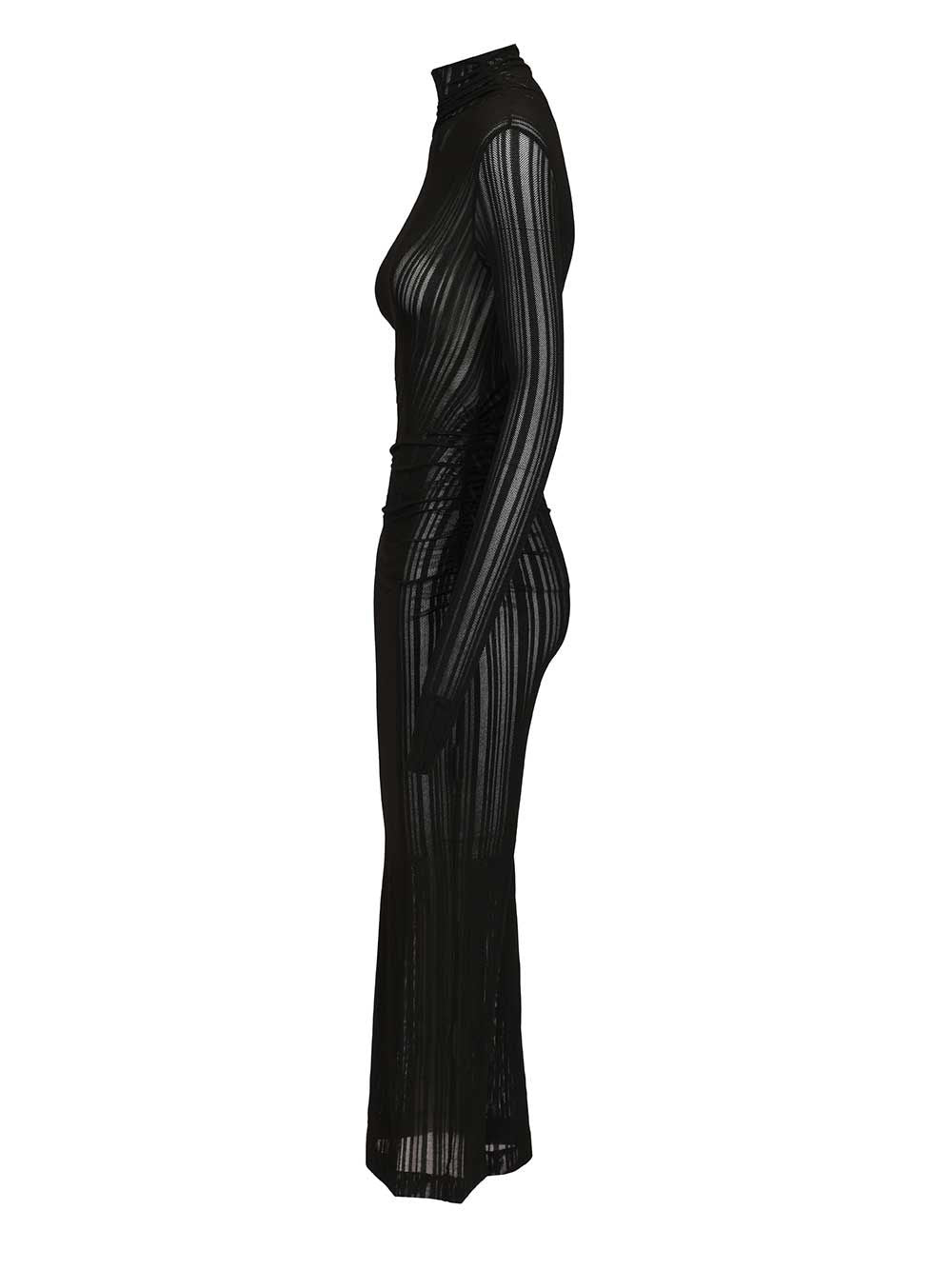 Amazuin Olga Long Dress Abiti - Nero | 2b61c160b6de14df752228abceccd83b4ddbe4bd