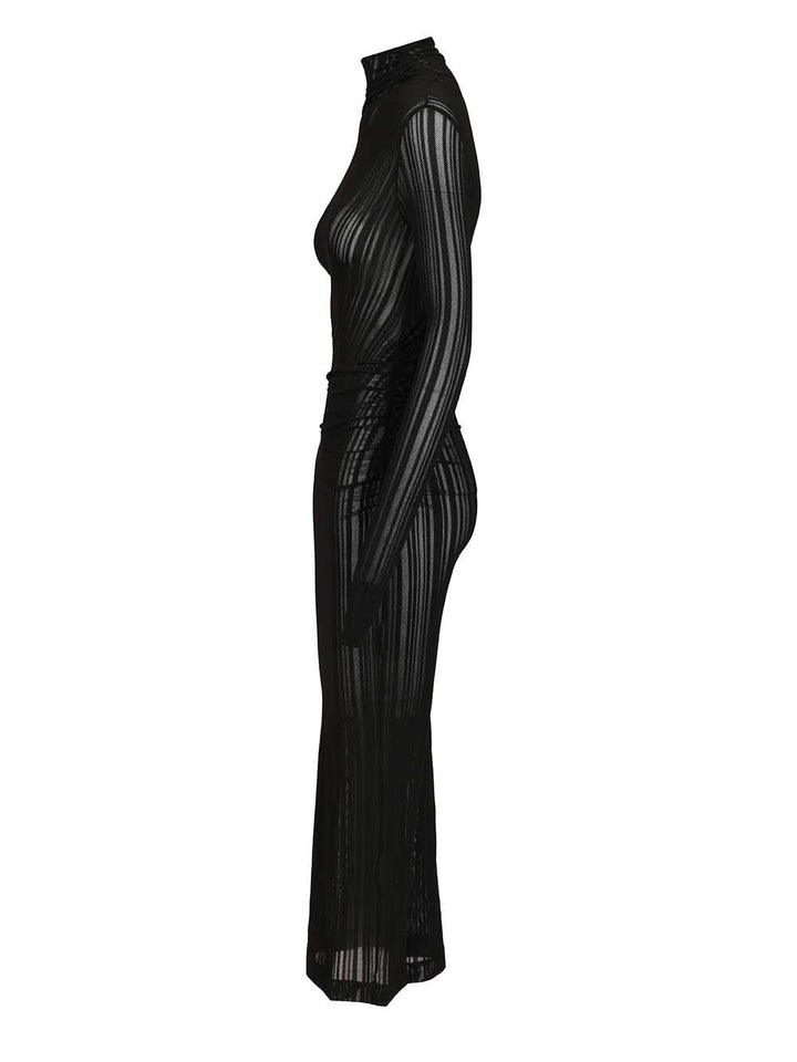 Amazuin Olga Long Dress Abiti - Nero | 2b61c160b6de14df752228abceccd83b4ddbe4bd