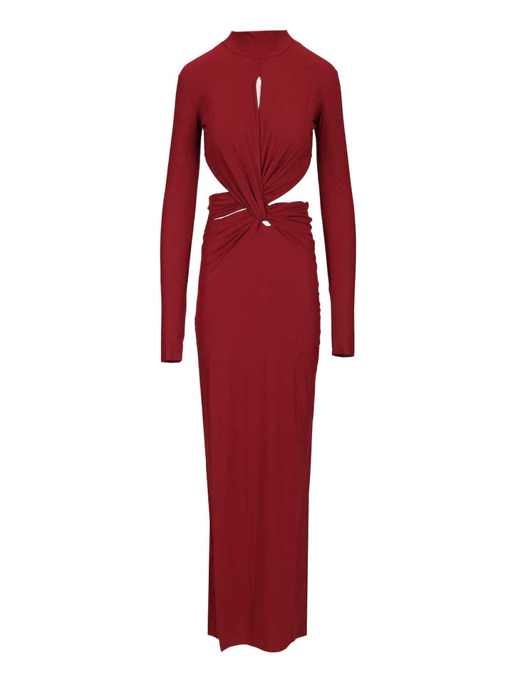 Amazuin Leonie  Maxi Dress Abiti - Bordeaux | 9f9e7825c4ec0dbfa63e87441761b4744b7d9532