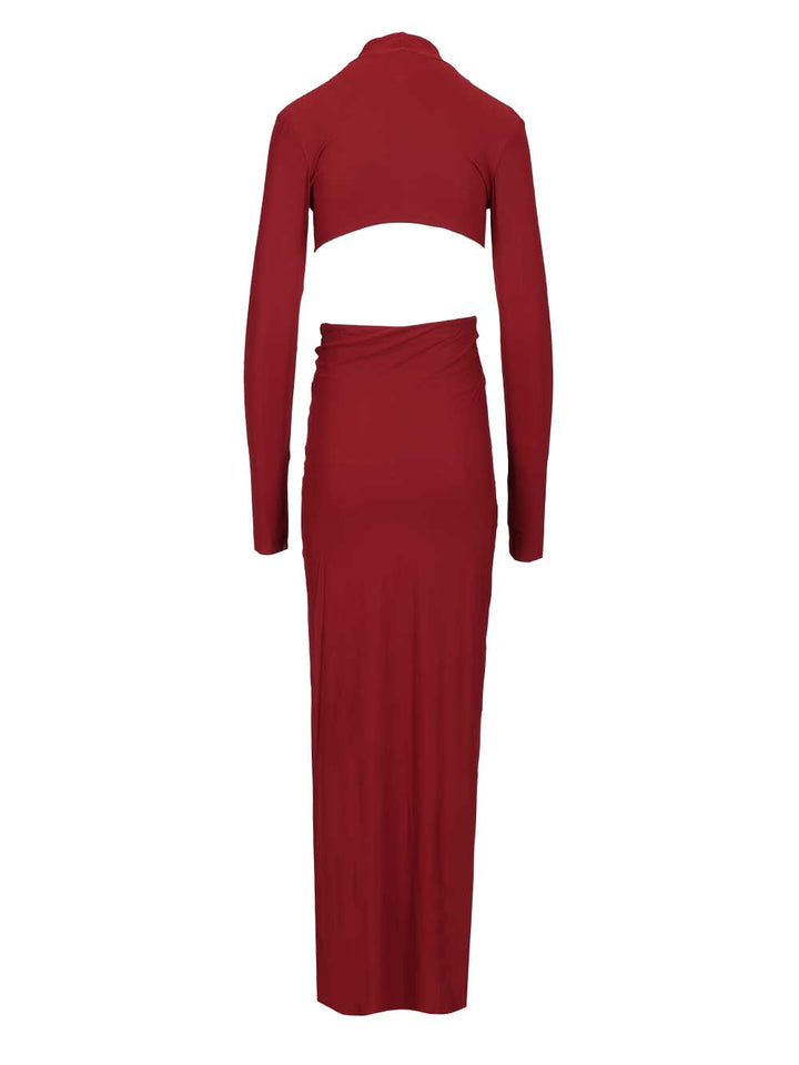 Amazuin Leonie  Maxi Dress Abiti - Bordeaux | 484e1342ec975588e47500bd41a210dc838a167e