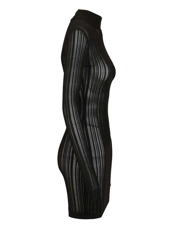 Amazuin Lydia Mini Dress Abiti - Nero | 3d92d47b9e103b1ea738d813a0e96a6b736cccb8