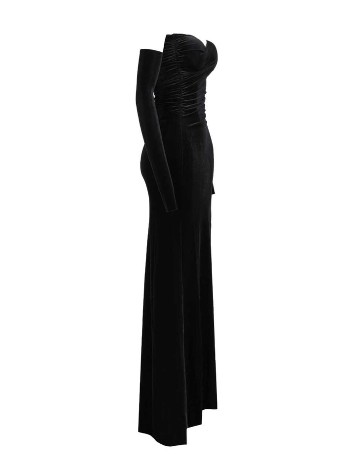 Amazuin Julien Velvet Dress Abiti - Nero | a0d7b58887b4d2bcda9bbad3b030e28d9f2503e6