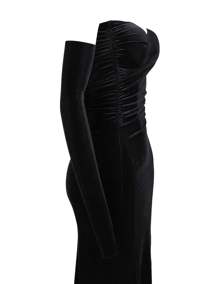 Amazuin Julien Velvet Dress Abiti - Nero | fbdb4f5370b540303c89ce073d706adb95e01471