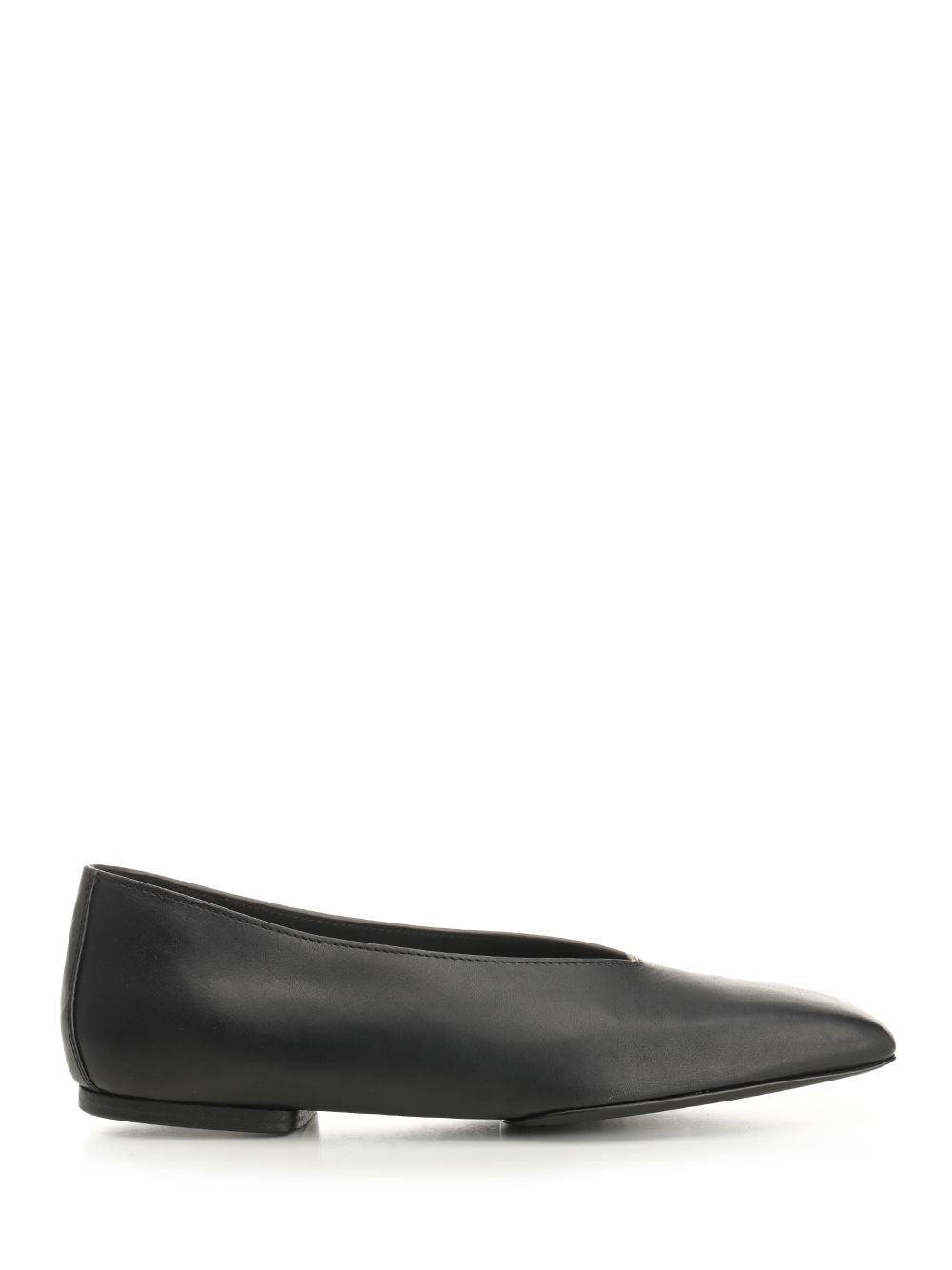 Rick Owens Leather Ballerinas Scarpe basse - Nero | d2e4aa246de6b883880d974b2e12805b4052988f