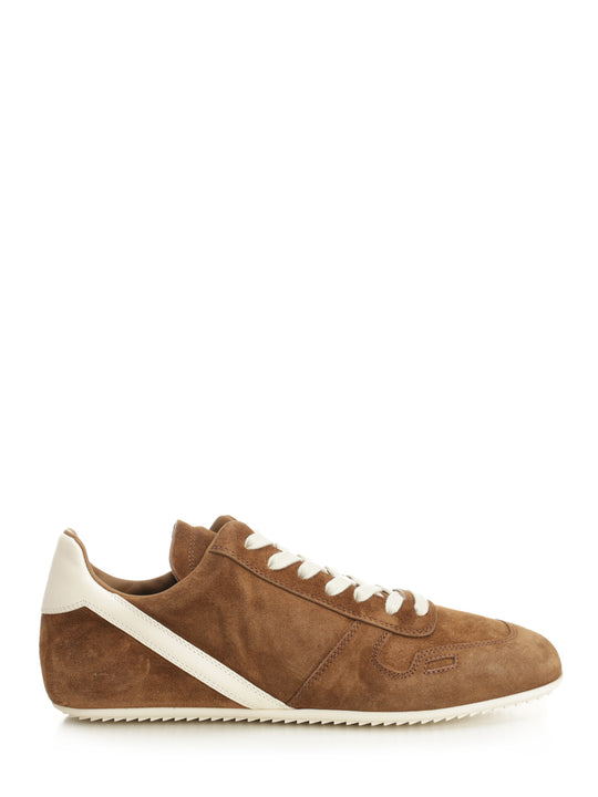 Minimal In Suede Sneakers Marrone