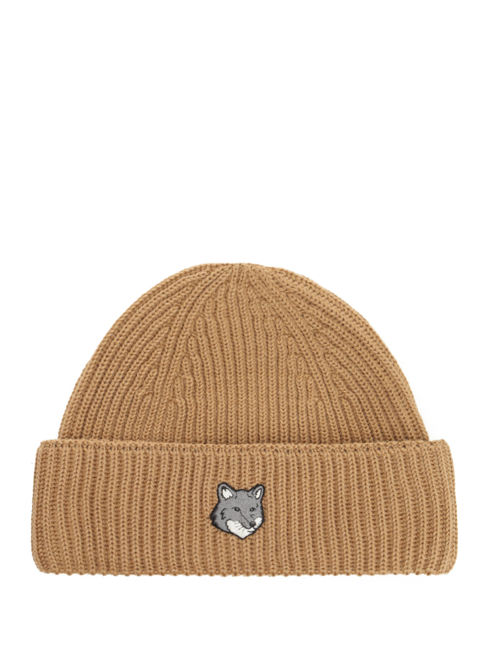 Maison KitsunÉ Wool Hat Cappelli - Marrone | 6c327f5224b6f16676a2918237fe85d4846eac19