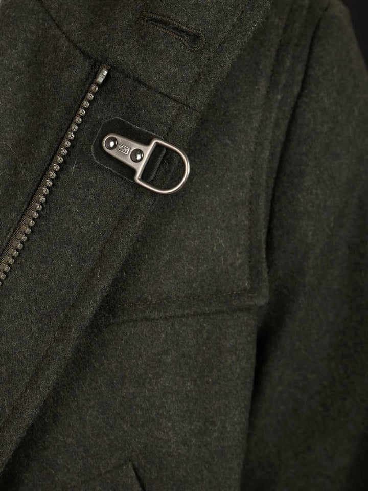 Fay Wool And Cashmere Coat Coats - Verde | 195b3e285caef15c5d2ae373ec736f2251767893